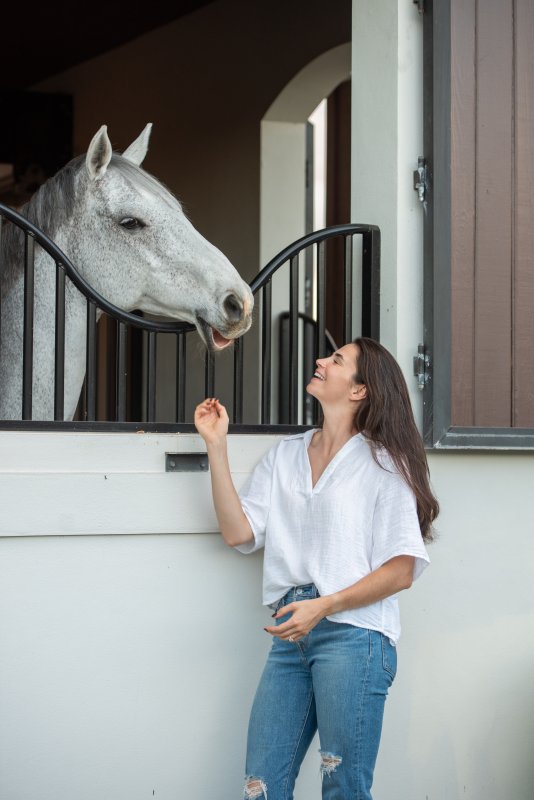 Raleigh and Can Ya Mecan, owned by Lauren Whitlock.