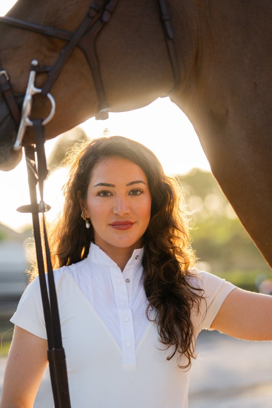 Growing up in Chile, Gaby first competed internationally at 12 in Paraguay and Argentina.
