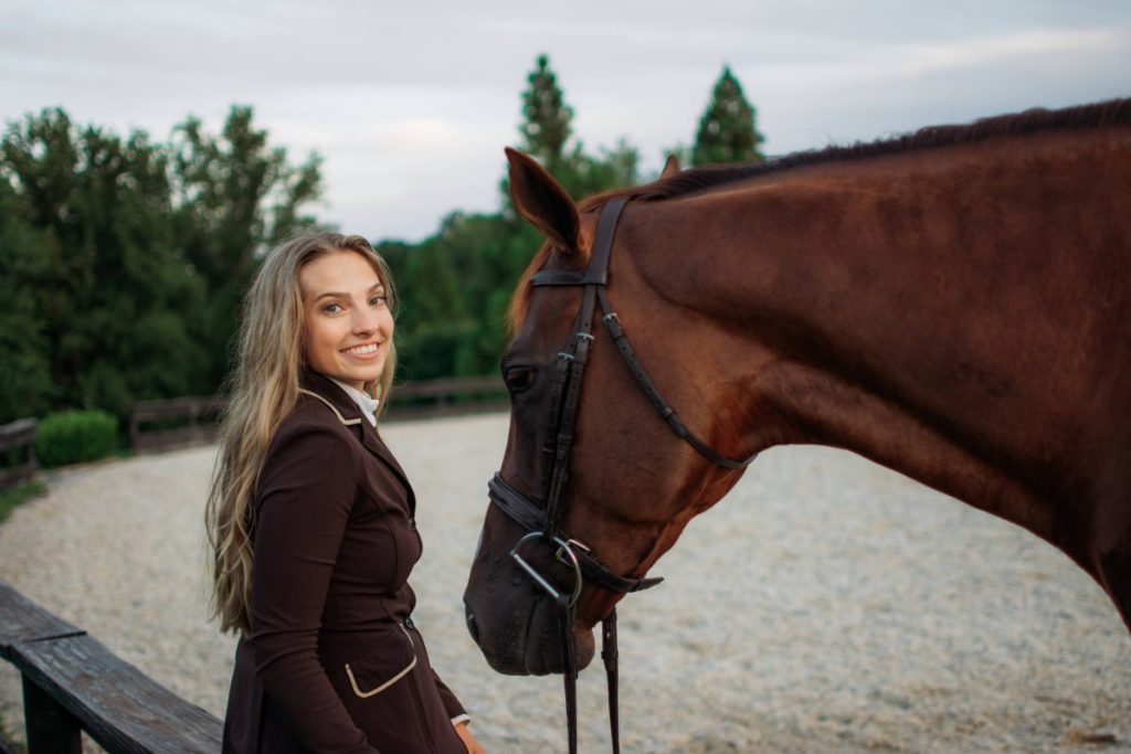 Millie was just the horse Ashleigh needed to get her confidence back.