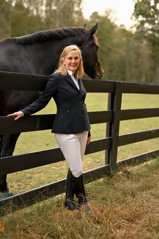 Susan with Joey, owned by Susy Shearer.