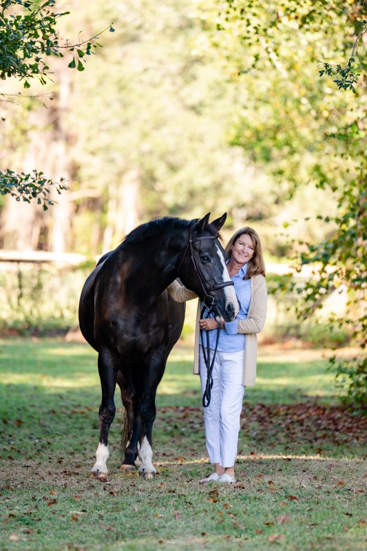 Amy with Wishful, aka Nero.