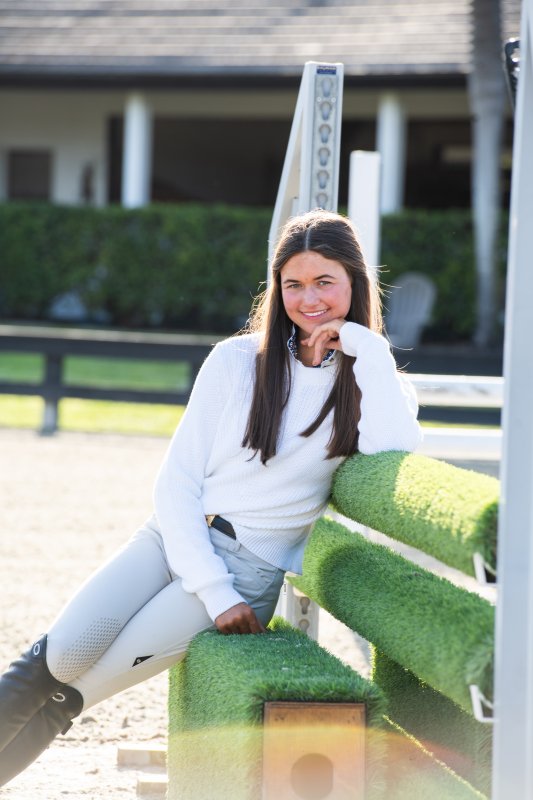 Lilly Herzog in Wellington, Florida.
