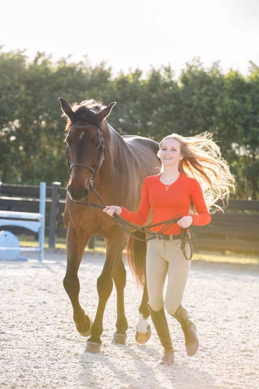 “Horses are my happy place, and I’m honestly not sure what I would do without them,” Audrey said.