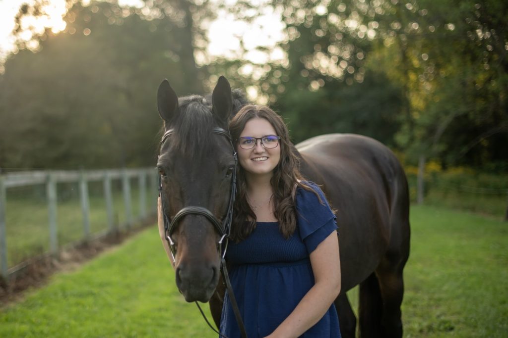 Cecilia Cole with Navarre, owned by Alissa Tucciarone.