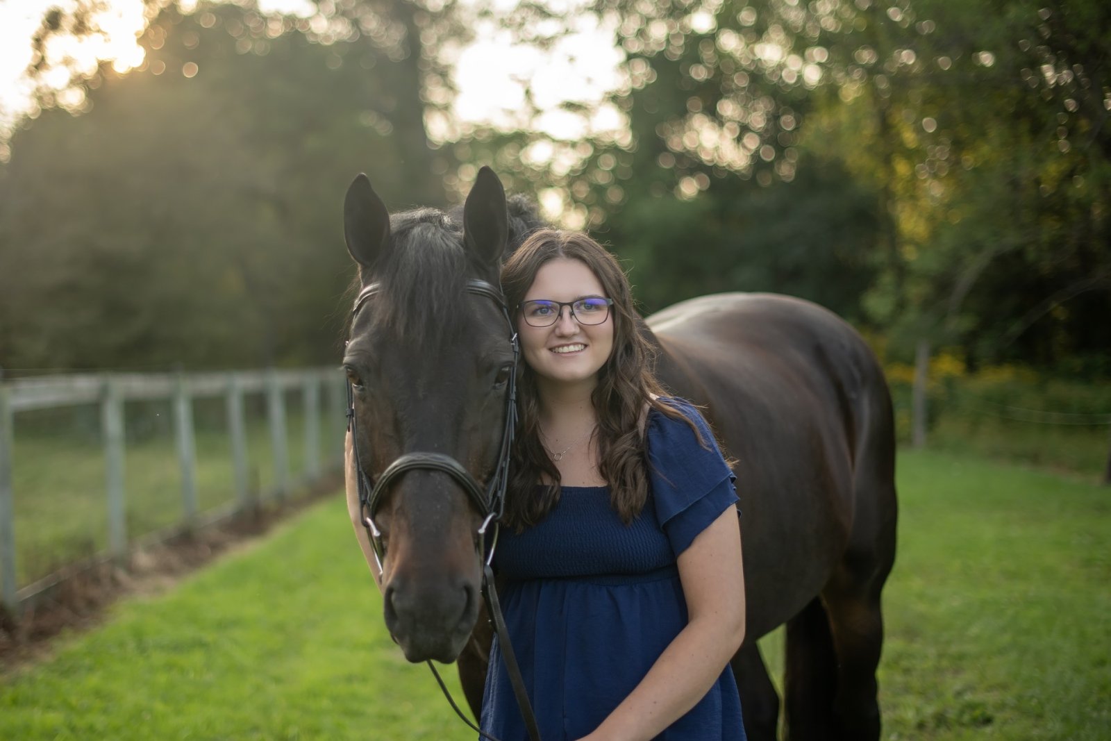 Cecilia Cole with Navarre, owned by Alissa Tucciarone.