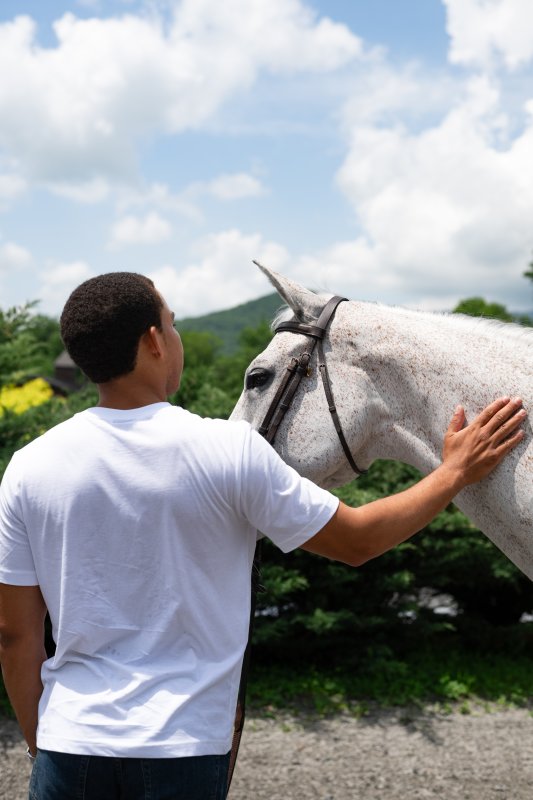“I’ve always believed that the horses come first,” Alex said.