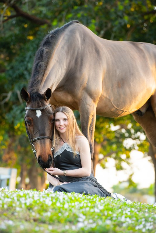 Olivia and Class Act, aka Jagger.