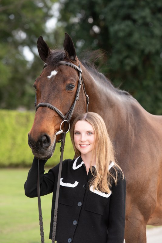 Olivia is excited to join Auburn University's equestrian team in 2027.