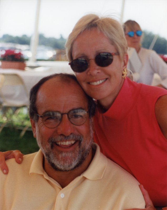 Dennis Suskind with his wife, Cynthia.