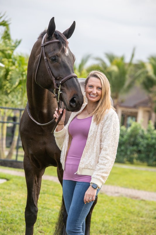 Claire recently purchased a new horse, Wingleader.