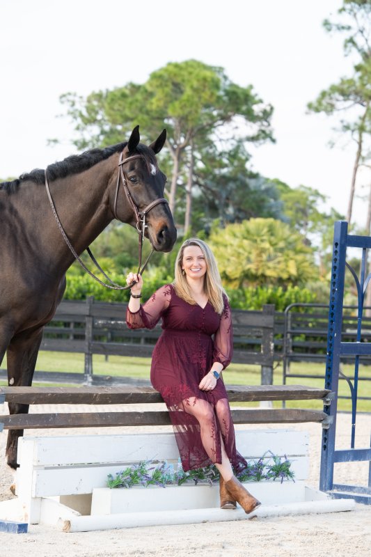 Claire's love of horses has remained a constant through every stage of life.