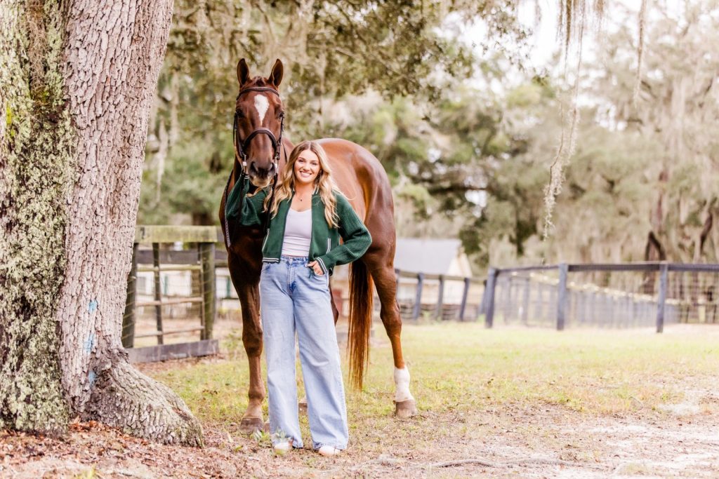 Mackenzie “Max” Suffy with Daydream, owned by Canterbury Farm.