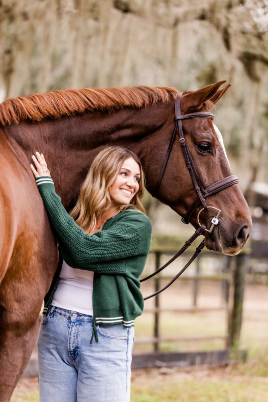Max’s years of riding different horses have taught her that every horse needs an individual approach.