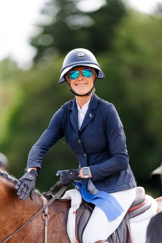 Years of experience and self-directed training have helped Karen develop horses to the upper levels of eventing.